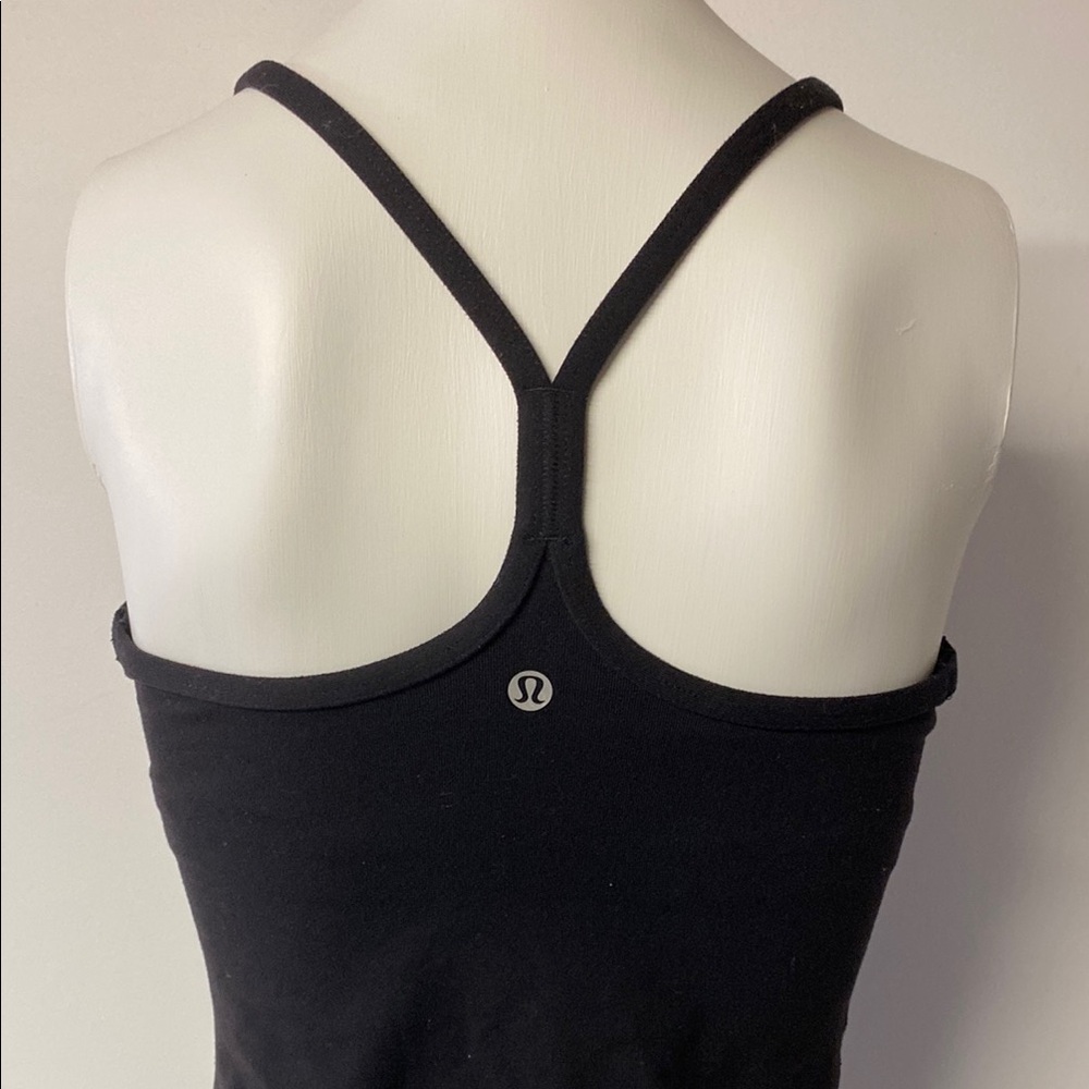 LULULEMON Racer Back Cotton Tank Top - Picture 3 of 6